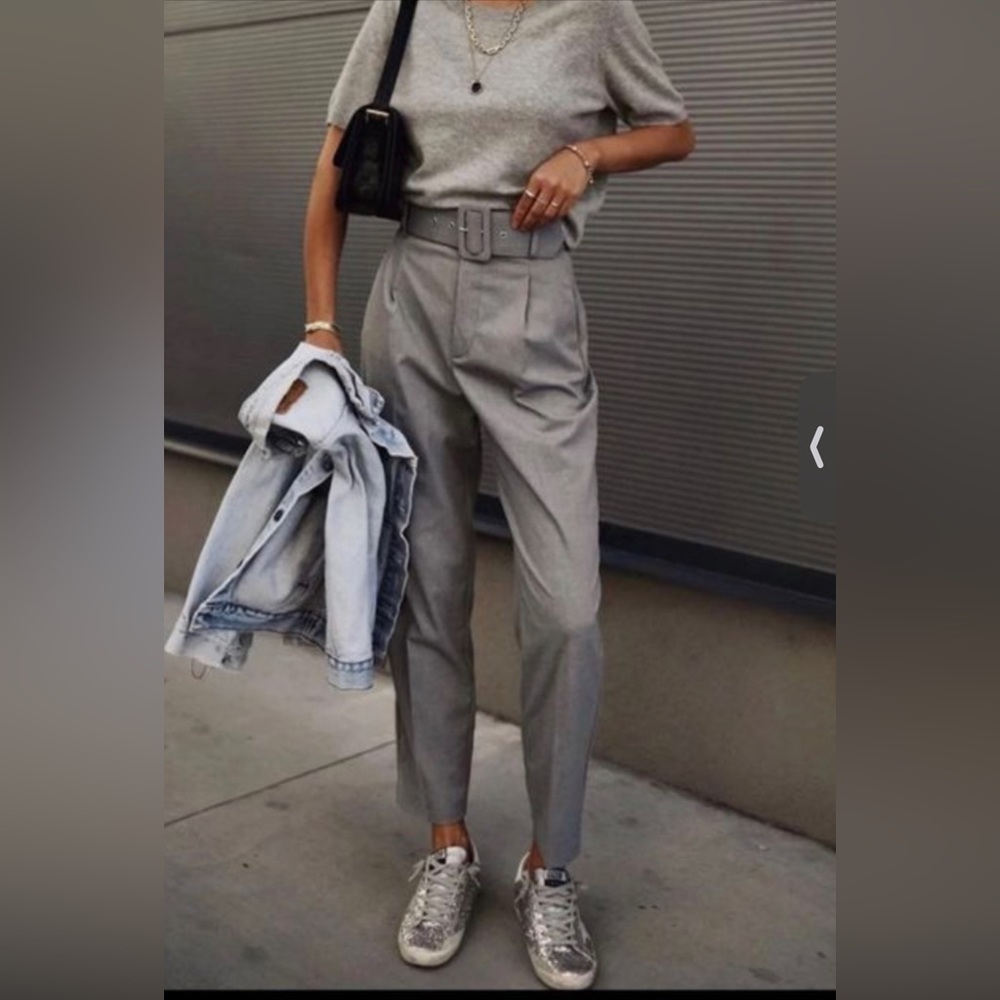 Zara Belt Pants Size M
